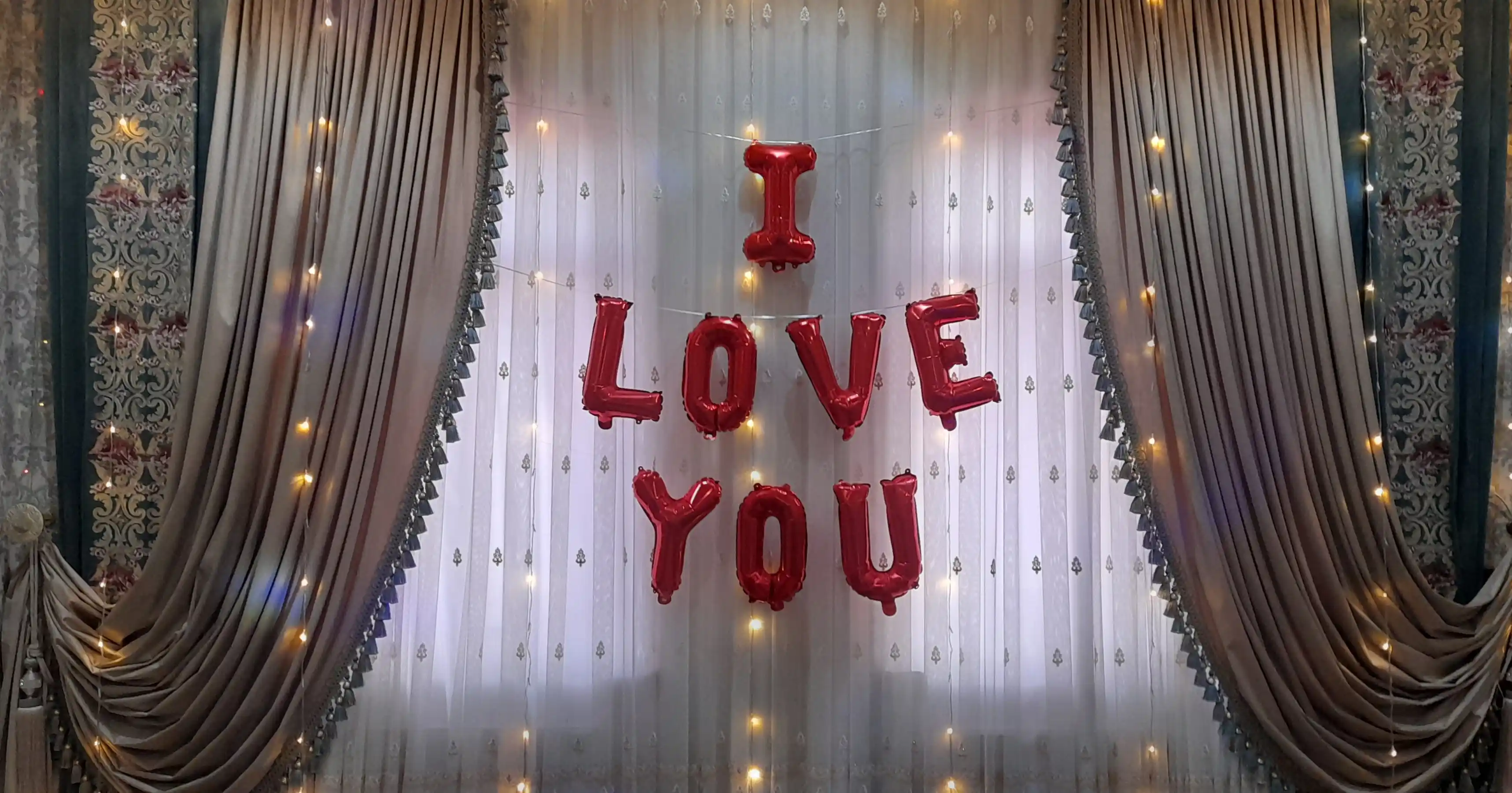 Шары I LOVE YOU и сердечко для романтической ночи, MARRY ME и на день рождения, 14 февраля