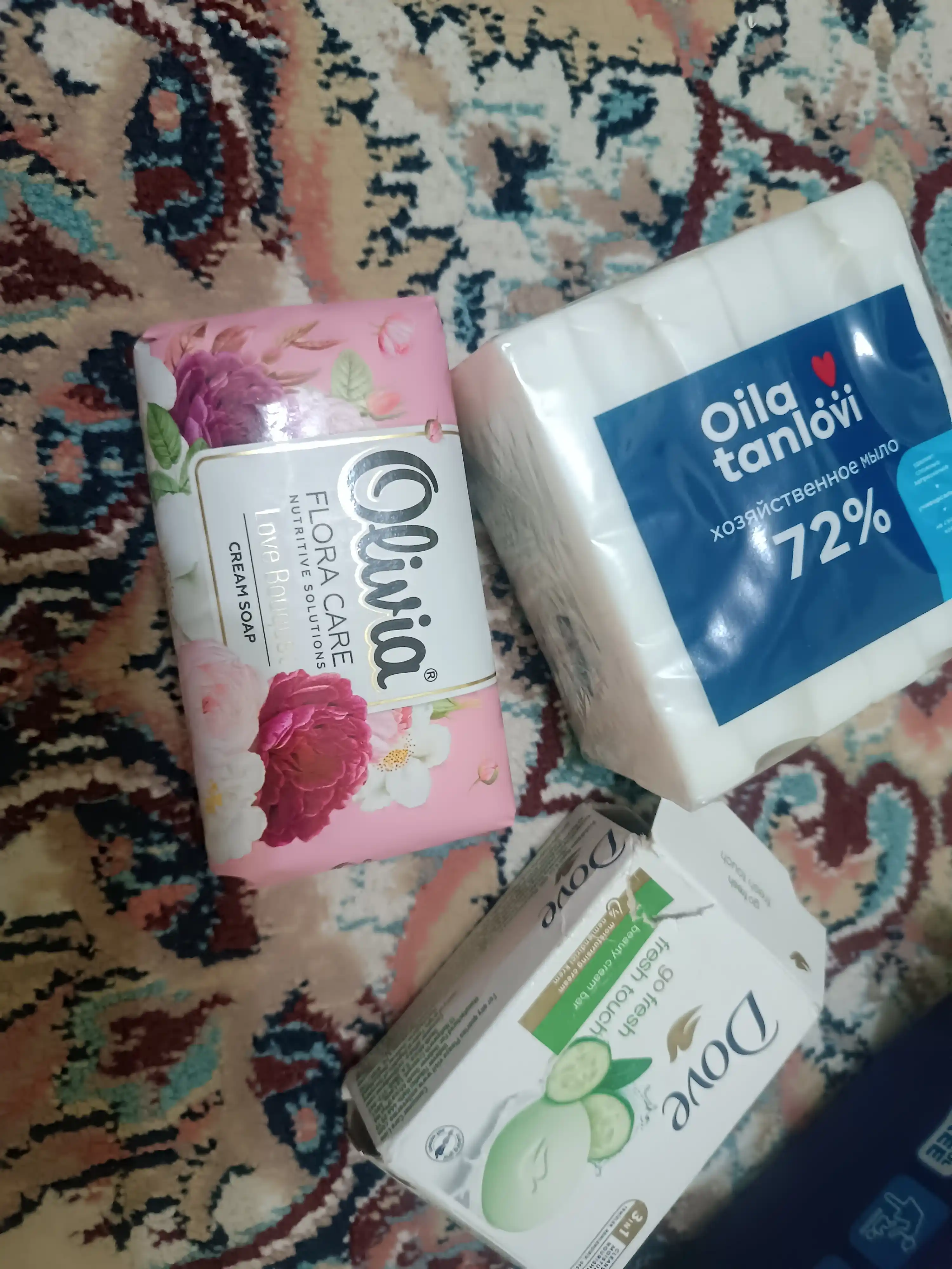 Yuvinish sovun OLIVIA, Flora Care, 140 gr