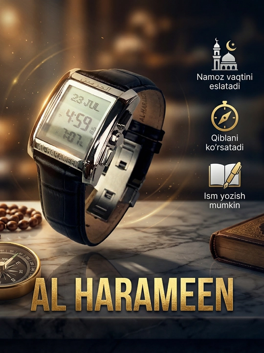 Мужские часы Al-Harameen 6208 FSWL - 