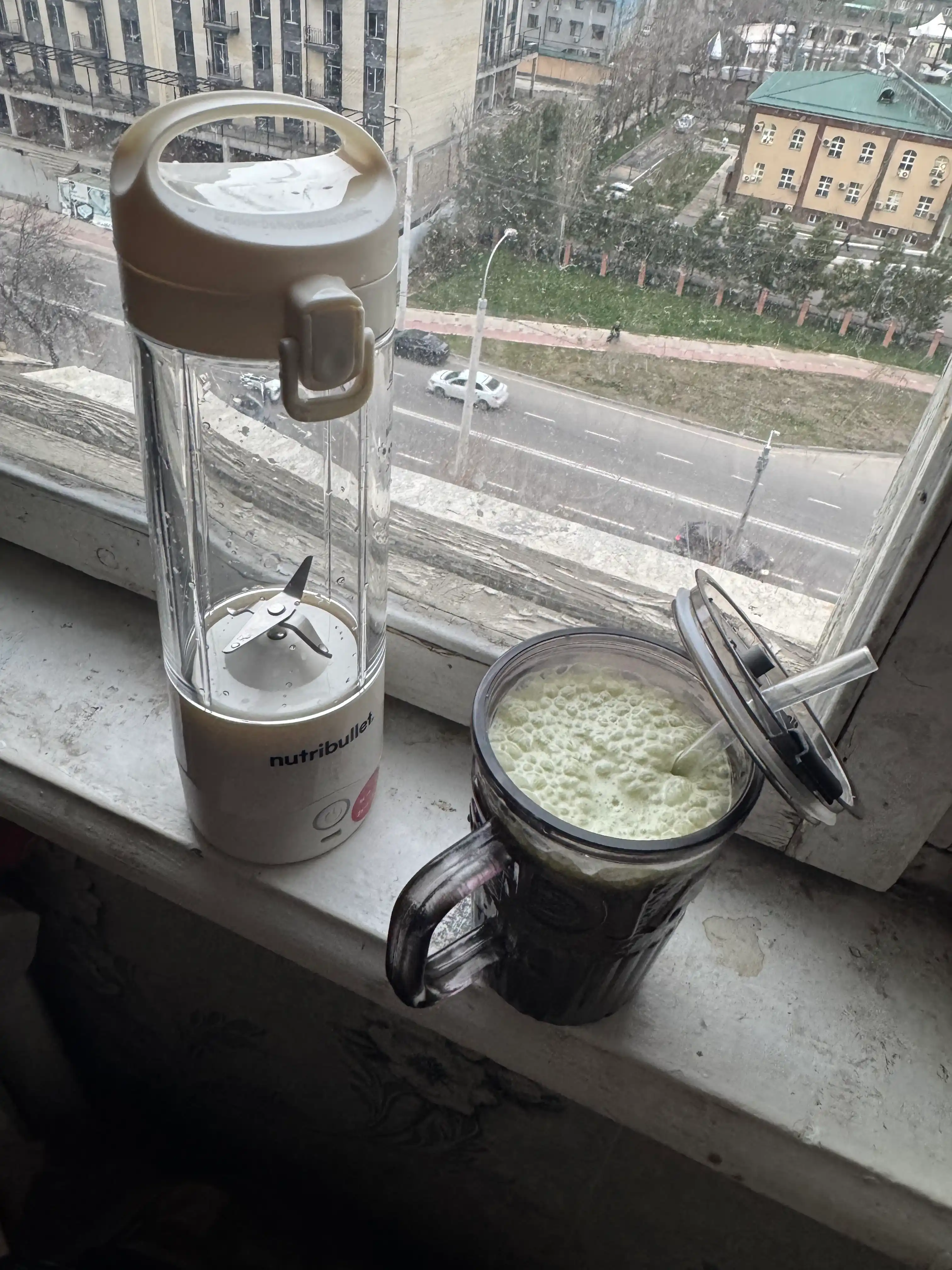 Блендер портативный мини Nutribullet NBP003W, аккумуляторный, 475 мл