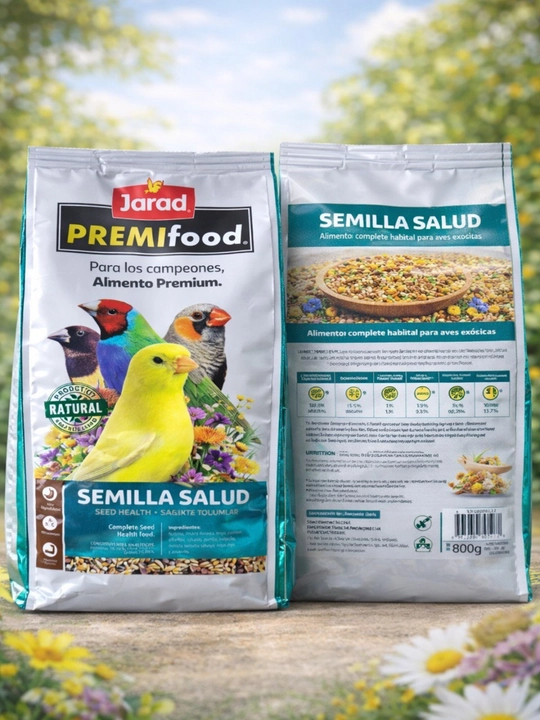 Jarad Exotic  — ekzotik qushlar uchun sifatli yem, 1 kg - 