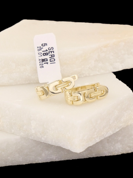 Золотые серьги для женщин, 5.18 г, золото 585 пробы, GOLDWISH - 