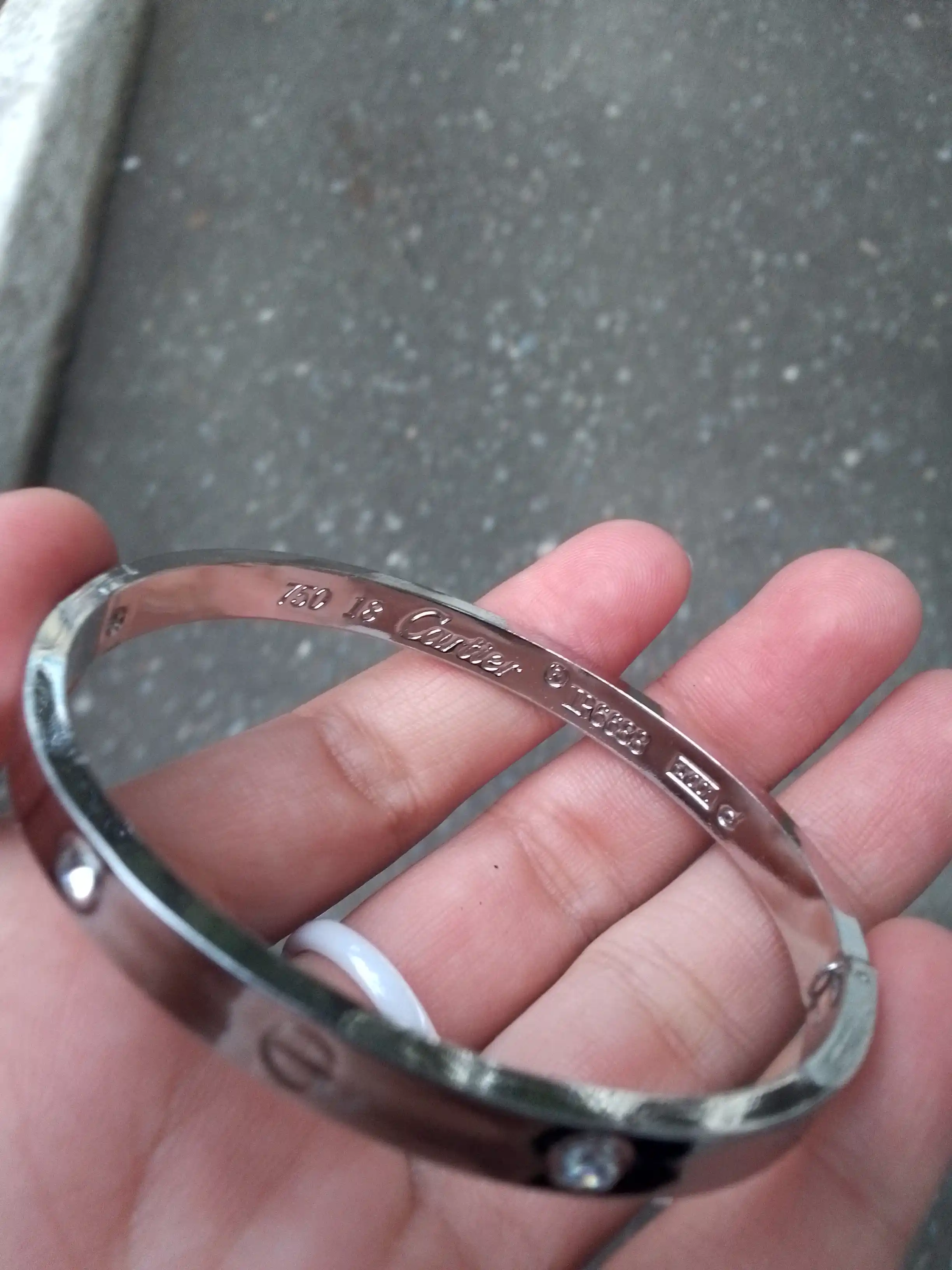 Браслет "Stainless Steel", женская бижутерия, картье