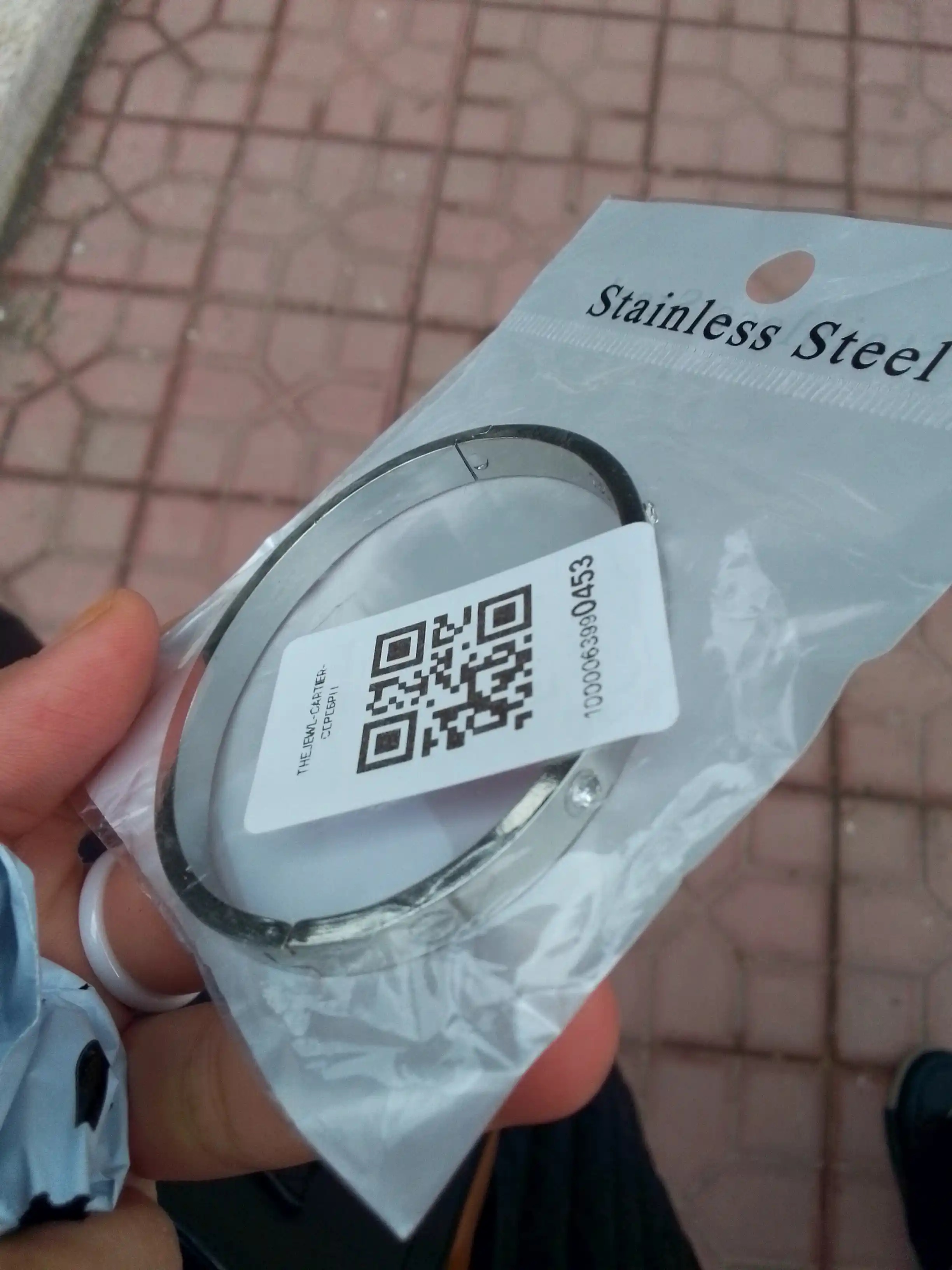 Браслет "Stainless Steel", женская бижутерия, картье