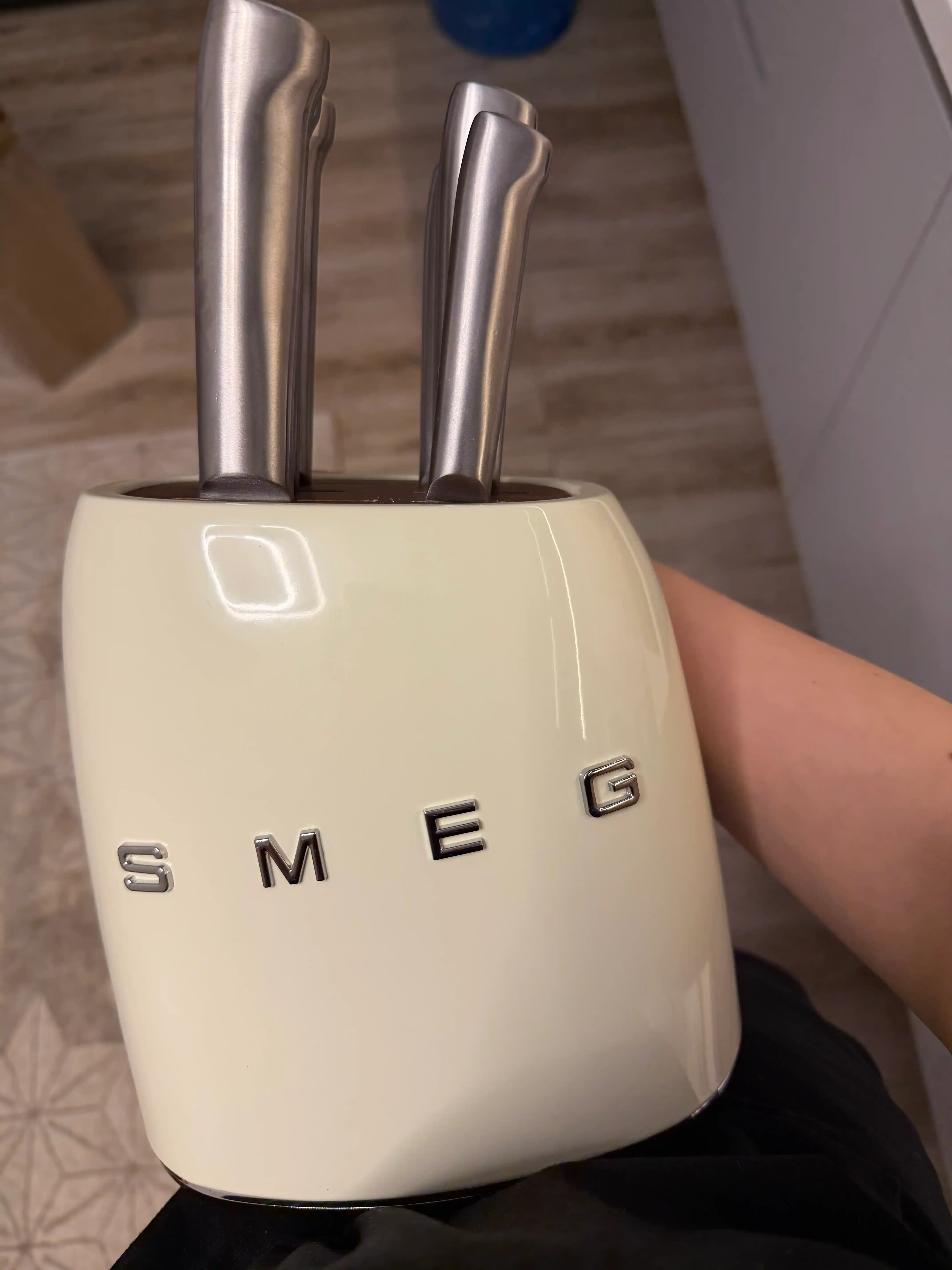 Кухонный нож Smeg — для мяса, овощей и фруктов, нержавеющая сталь
