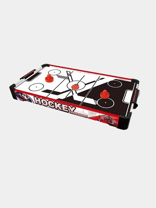 Stol usti aeroxokkeyi Wooden Toys Hockey Game 69 sm ventilyatorli - 