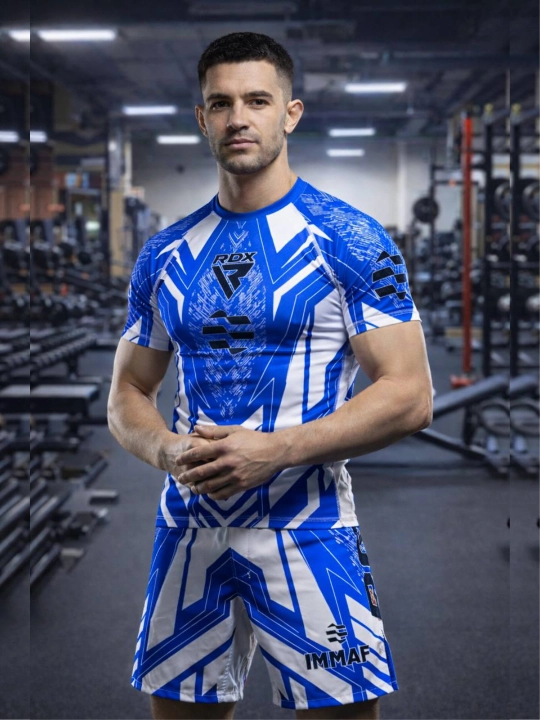Форма RDX MMA, шорты и футболка MMA, экипировка для боевых видов спорта, IMMAF, грэпплинг - 
