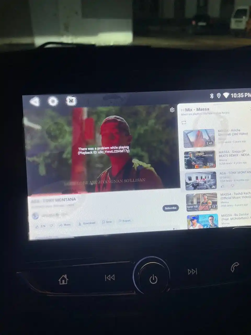 CarPlay 2×32 simsiz Apple CarPlay/Android Auto, YouTube, navigatsiya
