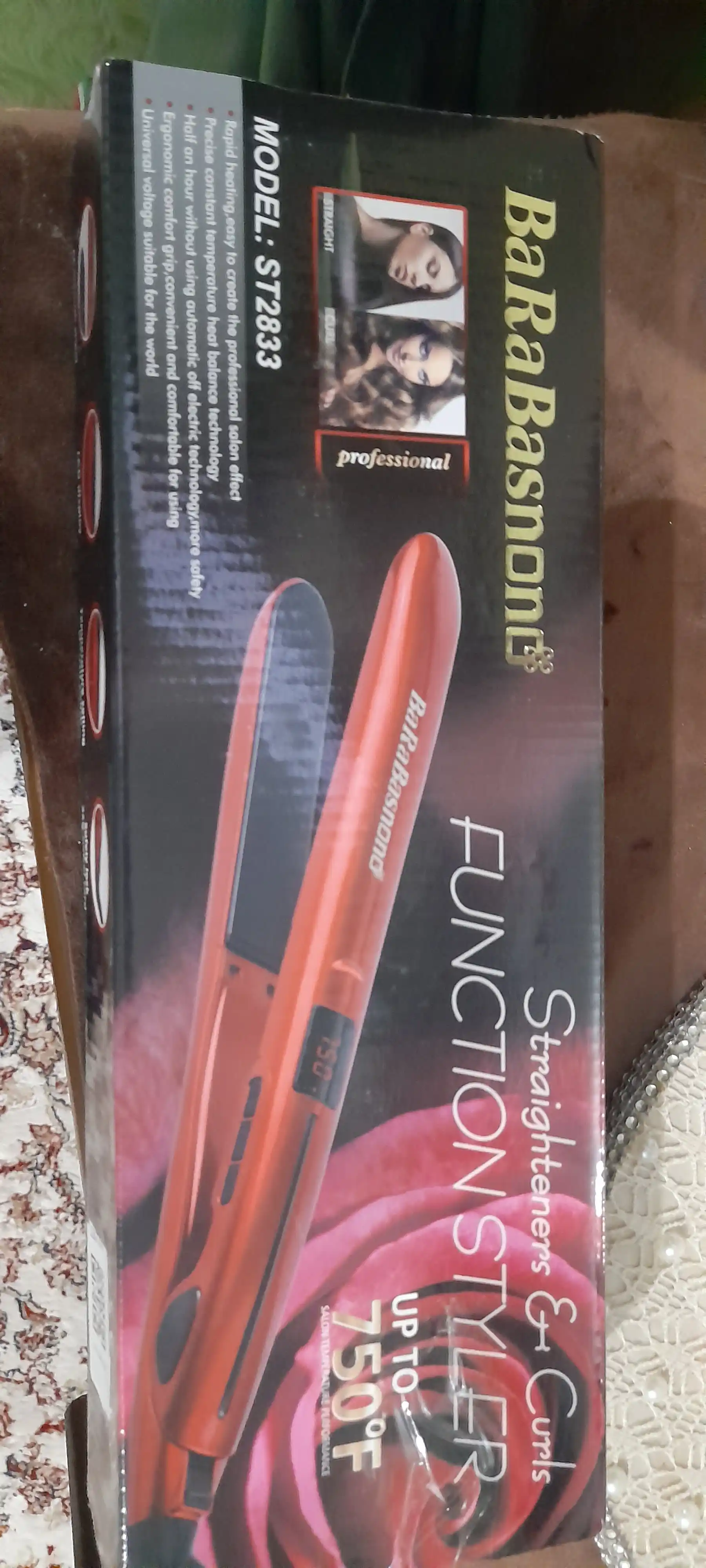 Professional soch tekislagichi, BaRaBasnono ST2255, keramik va displeyli