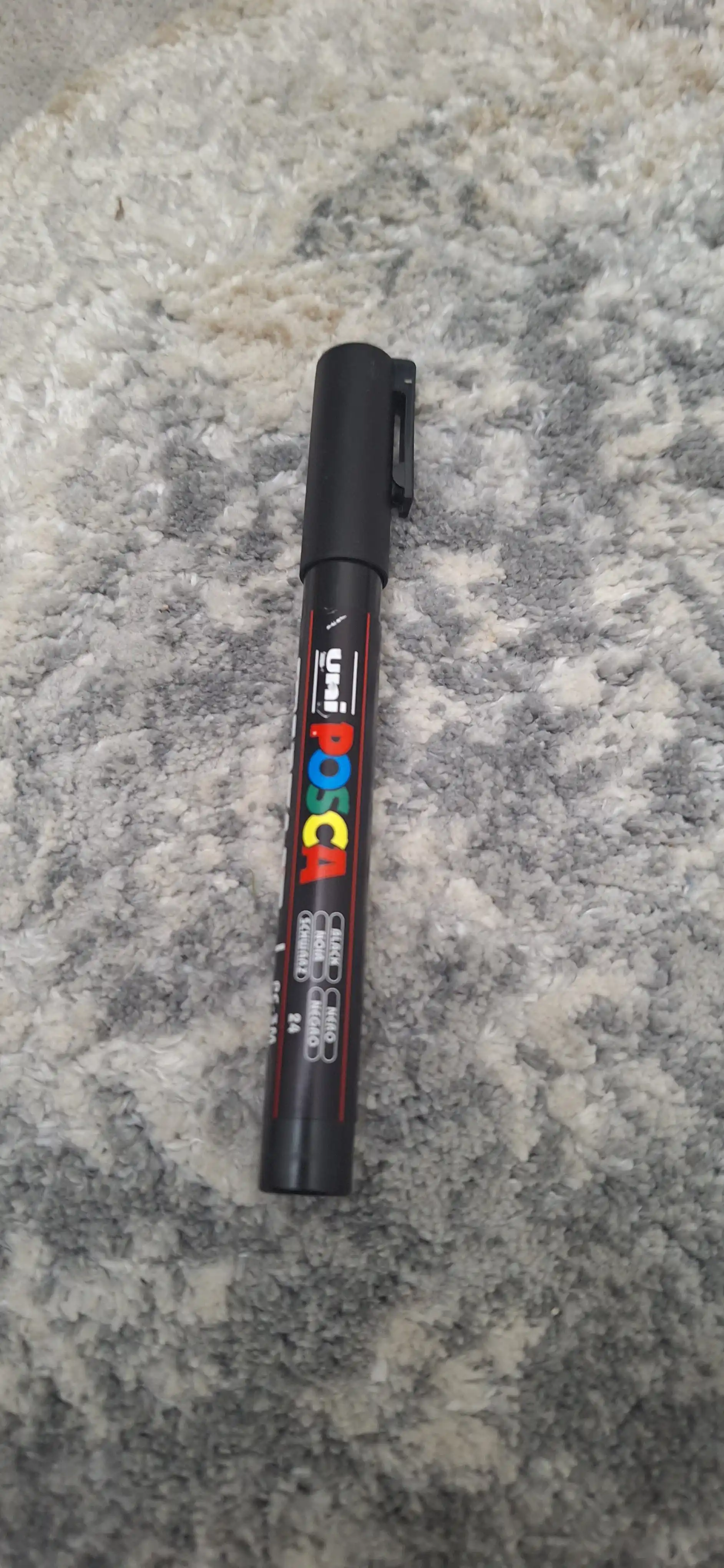 Fetrli ruchka UNIBALL POSCA 0.9-1.3 Marking Pen Black N