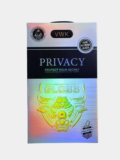 Защитное стекло aнтишпион, тонировка для iPhone 16Pro, 16Pro Max, 17Air, 17Pro, 17Pro Max