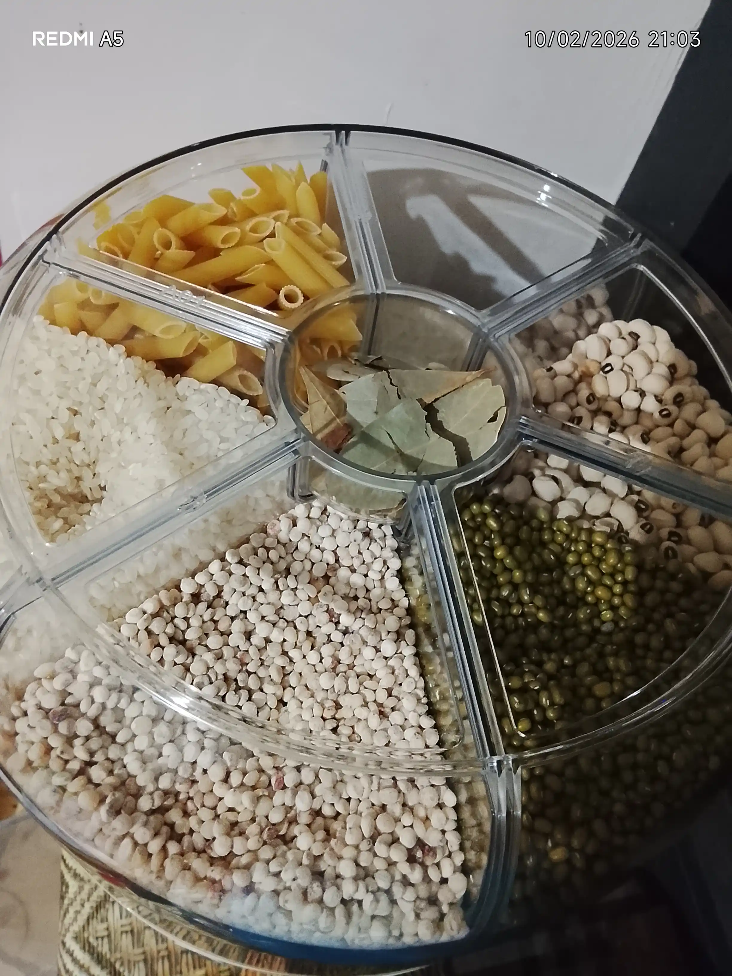 Органайзер для кухни, диспансер для сыпучих продуктов, 6 отсеков