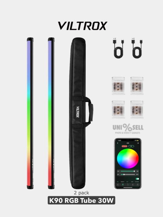 Viltrox K90 Light Stick Dual RGB Lights (2pack) - 