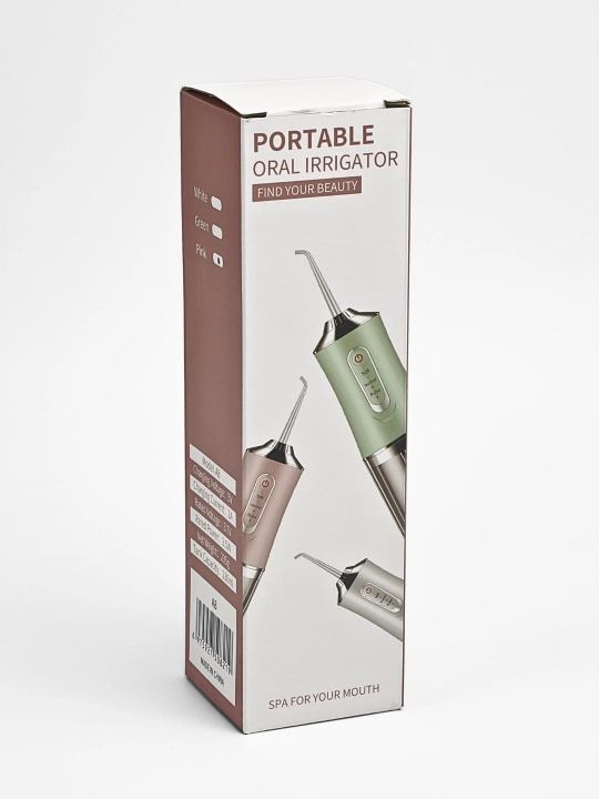 Портативный ирригатор для полости рта H2OFloss – Профессиональный уход за зубами и дёснами, 8 насадок