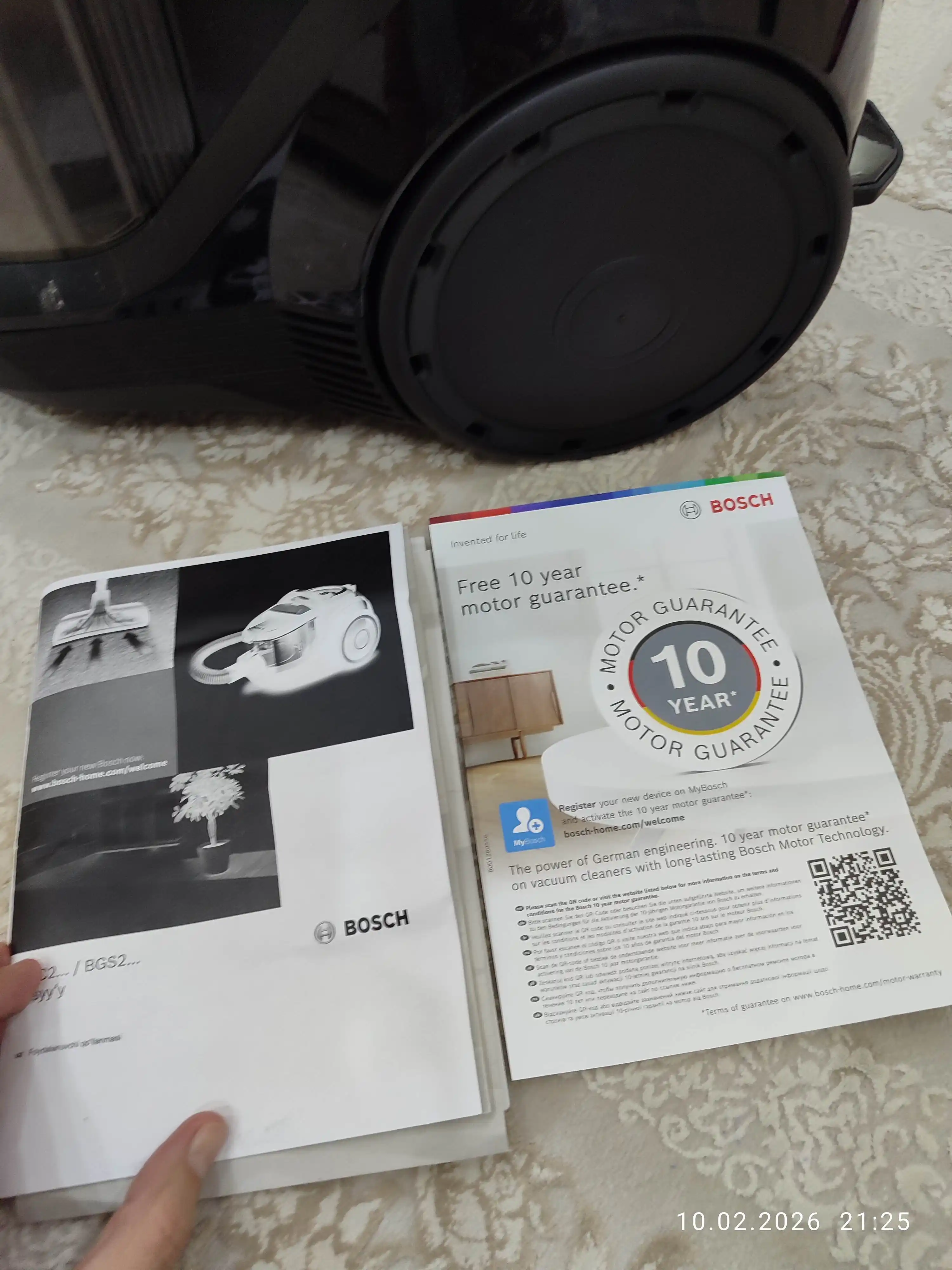 Пылесос Bosch BGC21X300