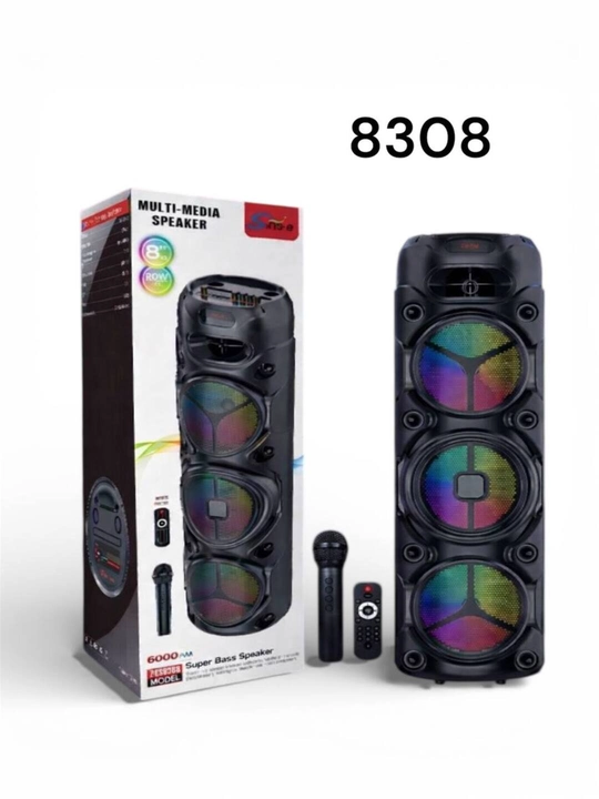 Bluetooth ZQS 8301 — 8308-большая музыкальная колонка, беспроводной микрофон