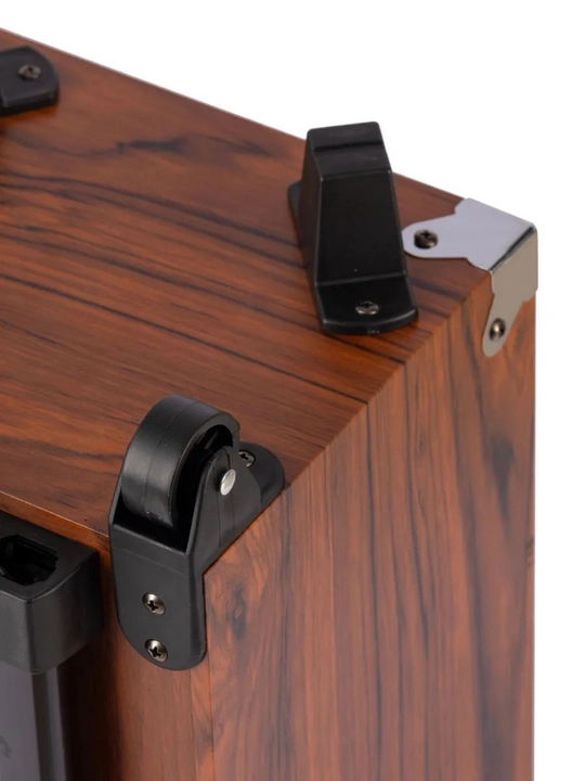 Portativ Kolonka, Simsiz Bluetooth Karaoke musiqasi, mikrofonli, pultli va RGB yorug'lik