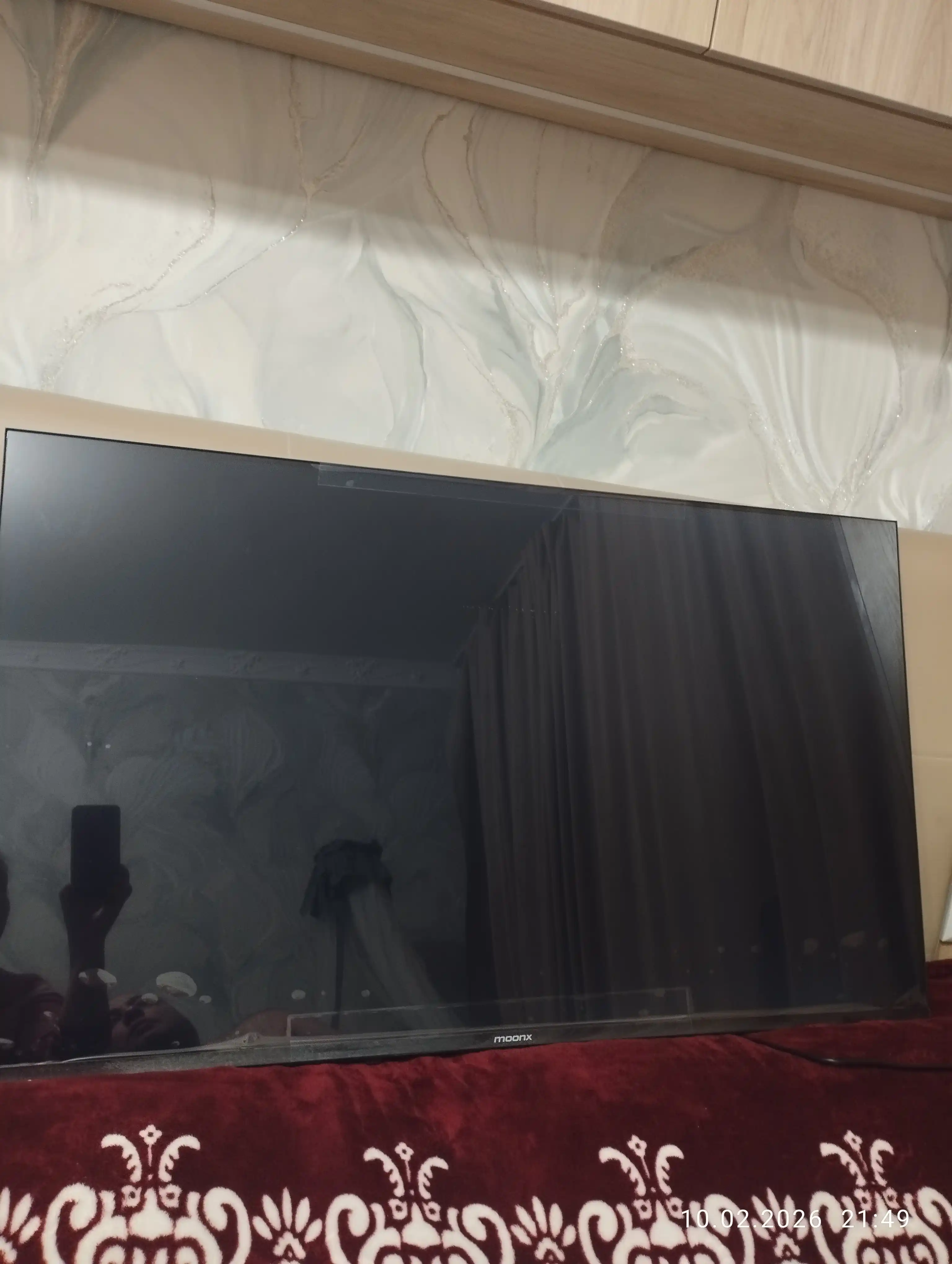 Телевизор MoonX 55", 43" 4K UltraHD, Smart, HDR поддержка, пульт в комплекте