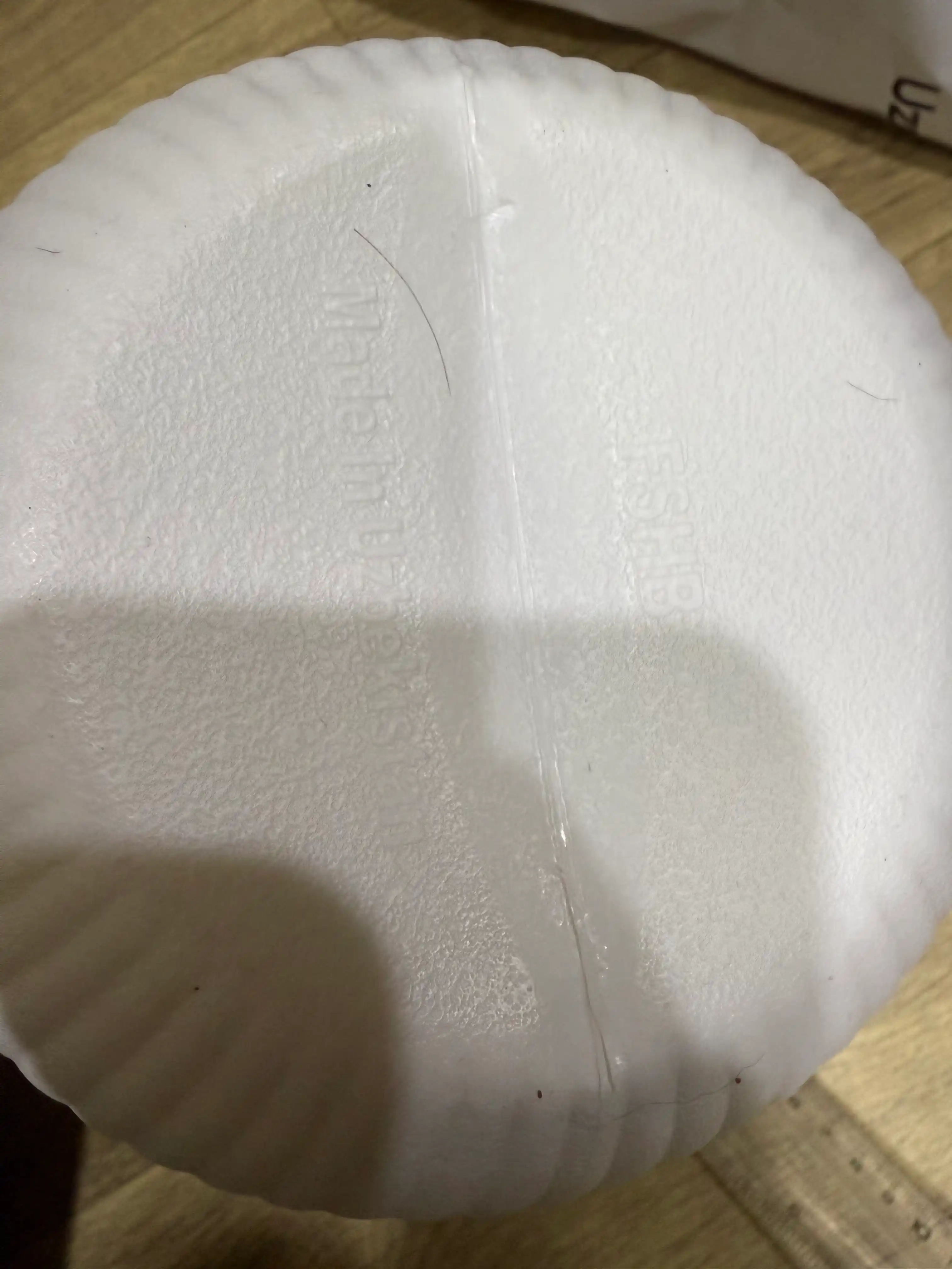 Plastik gul tuvak globus, 1-2.5-6-20 litr, uy va dekor uchun
