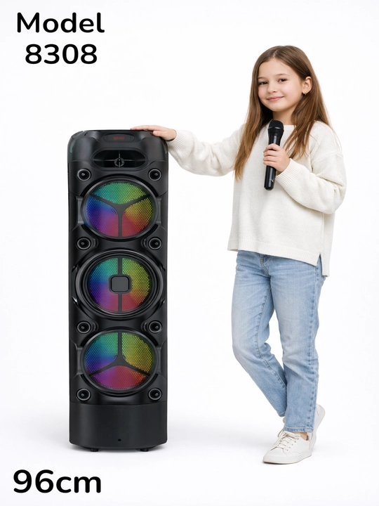 Bluetooth ZQS 8301 — 8308-большая музыкальная колонка, беспроводной микрофон