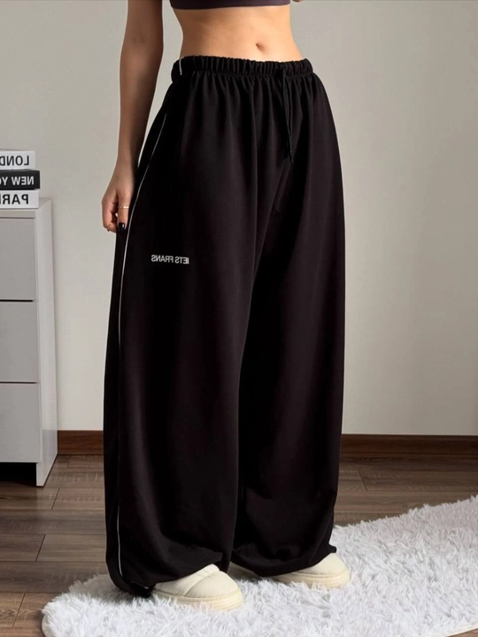 Ayollar keng jogger shimi, oversize