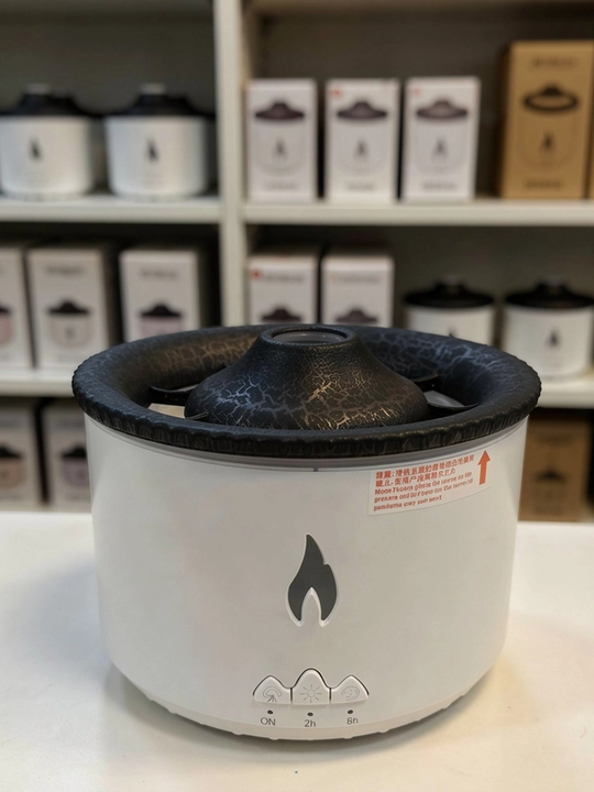 Aromadiffuzor “Vulkan” — havo namlagich yorug‘lik effektli