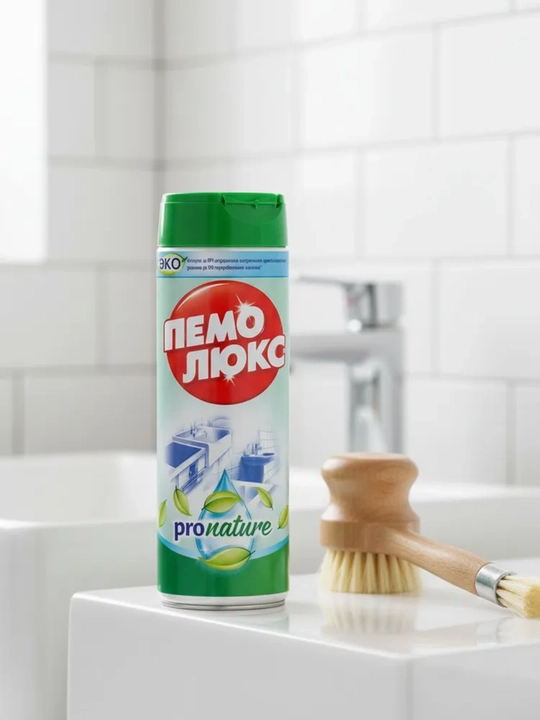 Чистоль oчиститель "Пемолюкс", чистящий порошок для кухни и ванной, универсальный, 480 г