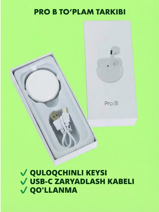 Наушники Headphone Pods Pro3 — удобные и надежные наушники