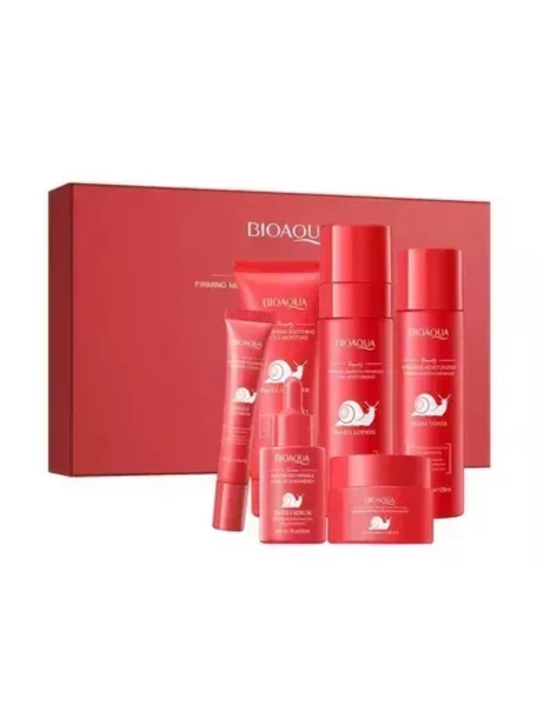 Gialuron kislotali, terini yoshartirish uchun BIOAQUA kosmetik sovg‘a to‘plami