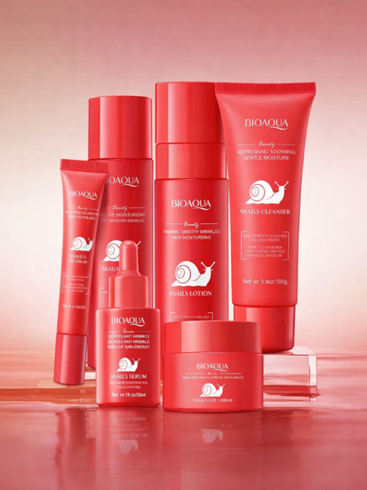 Gialuron kislotali, terini yoshartirish uchun BIOAQUA kosmetik sovg‘a to‘plami