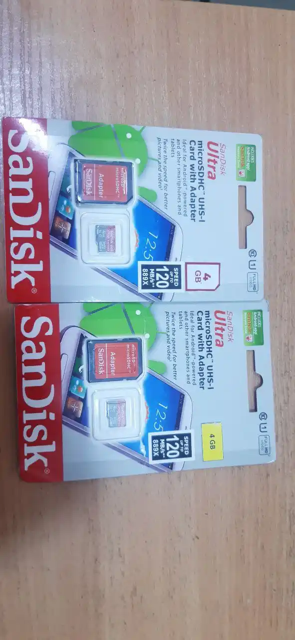 SanDisk Ultra MicroSD karta UHS-I (adapter bilan)