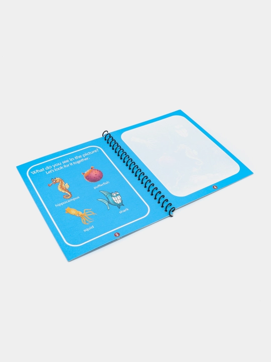 Magic Water Book qayta ishlatiladigan bolalar suv bo'yash kitobi