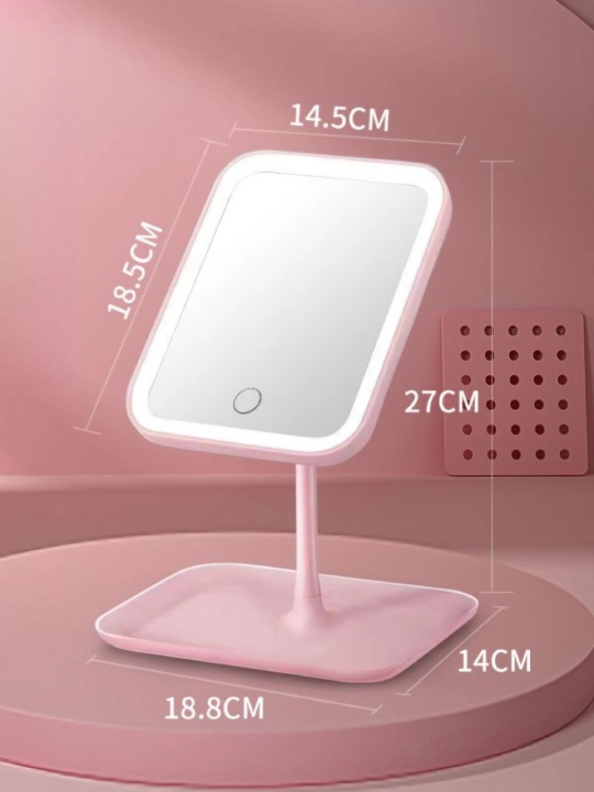 Led sensorli kosmetik oyna, 3 xil  rejimi, 5X kottalashtiruvchi makyaj oynasi, USB +sovg'a