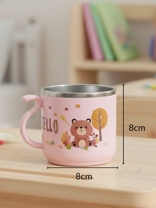 Bolalar uchun krujka, zanglamaydigan po‘lat, 300 ml