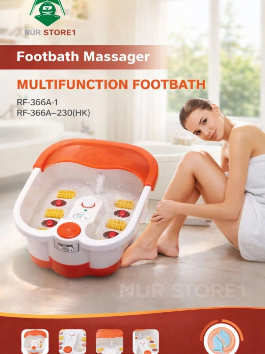 Антицеллюлитный электрический массажер, Relaxs Spin Tone, 4 вложения - 