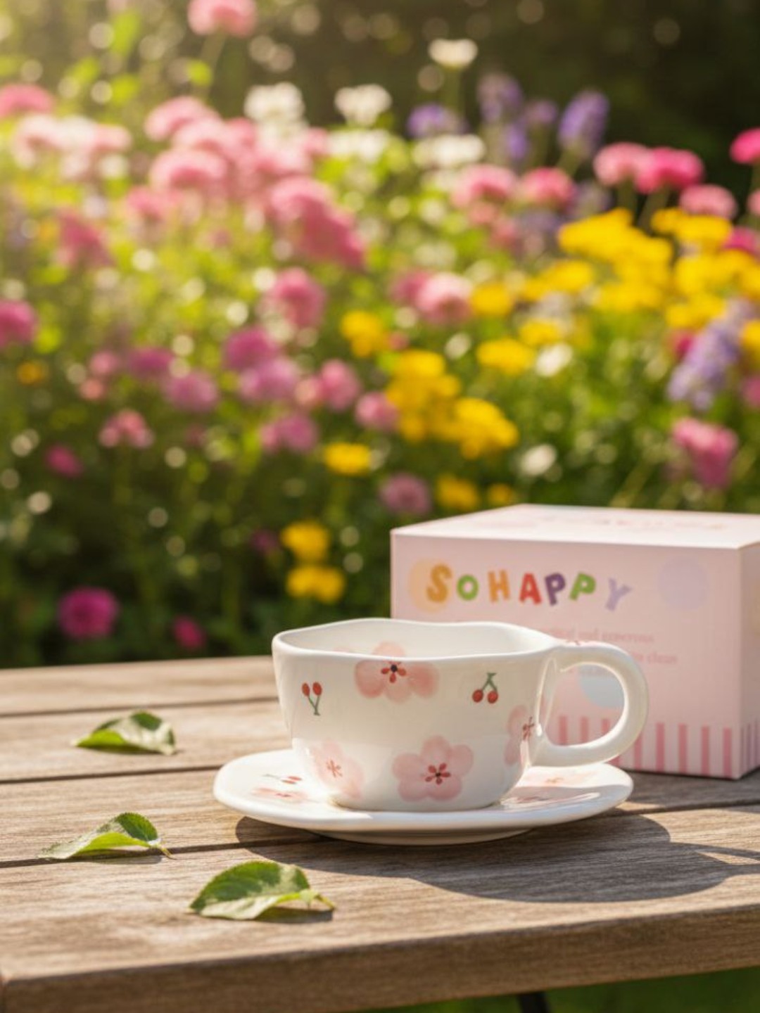 Likopchali chashka, choy, qahva chashkasi, sovg‘a idishlari, sopol chashka