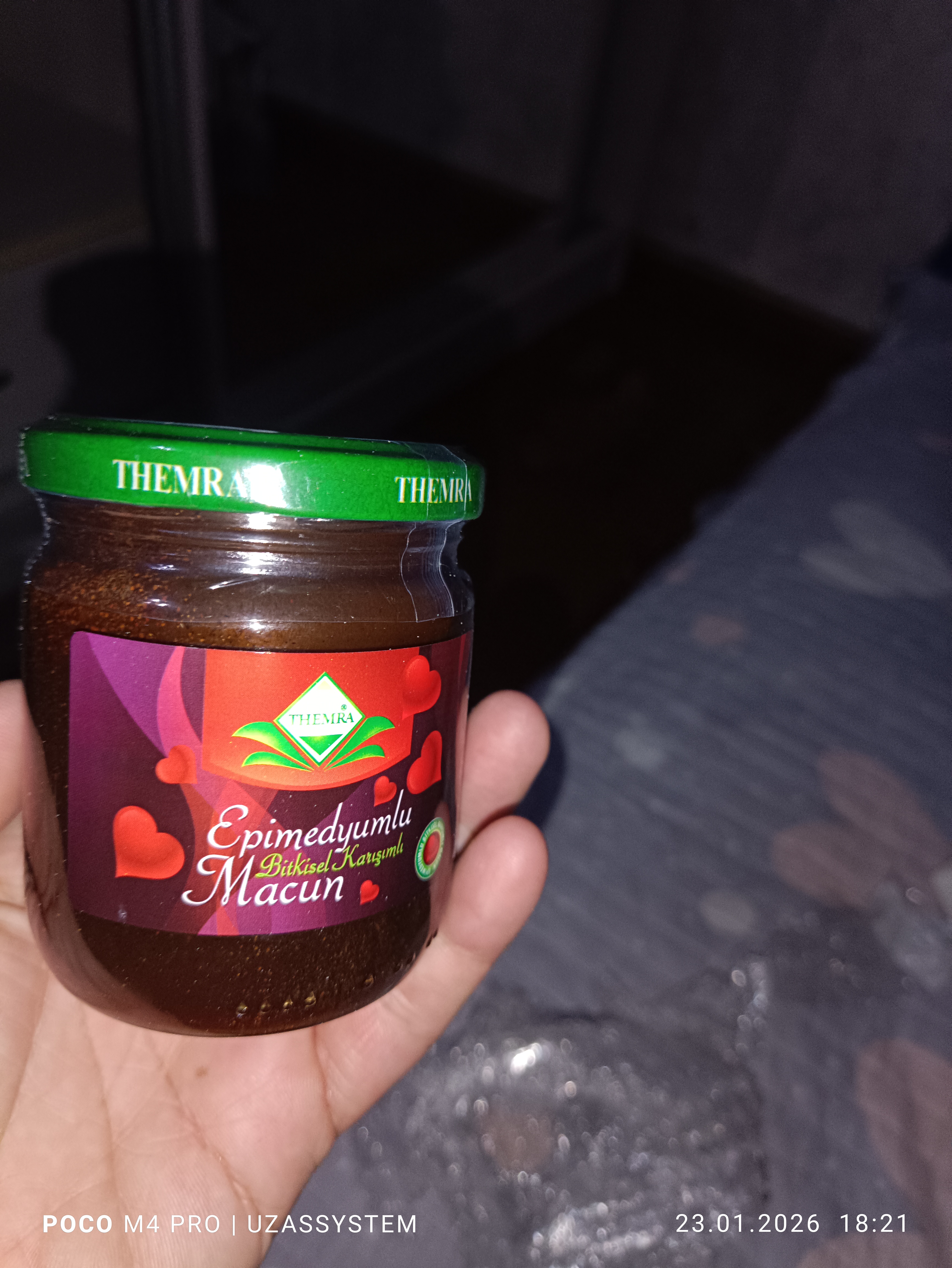 Erkak va ayollar salomatligini tiklovchi epimediumli pasta Themra Epimedyumlu macun, 240 g