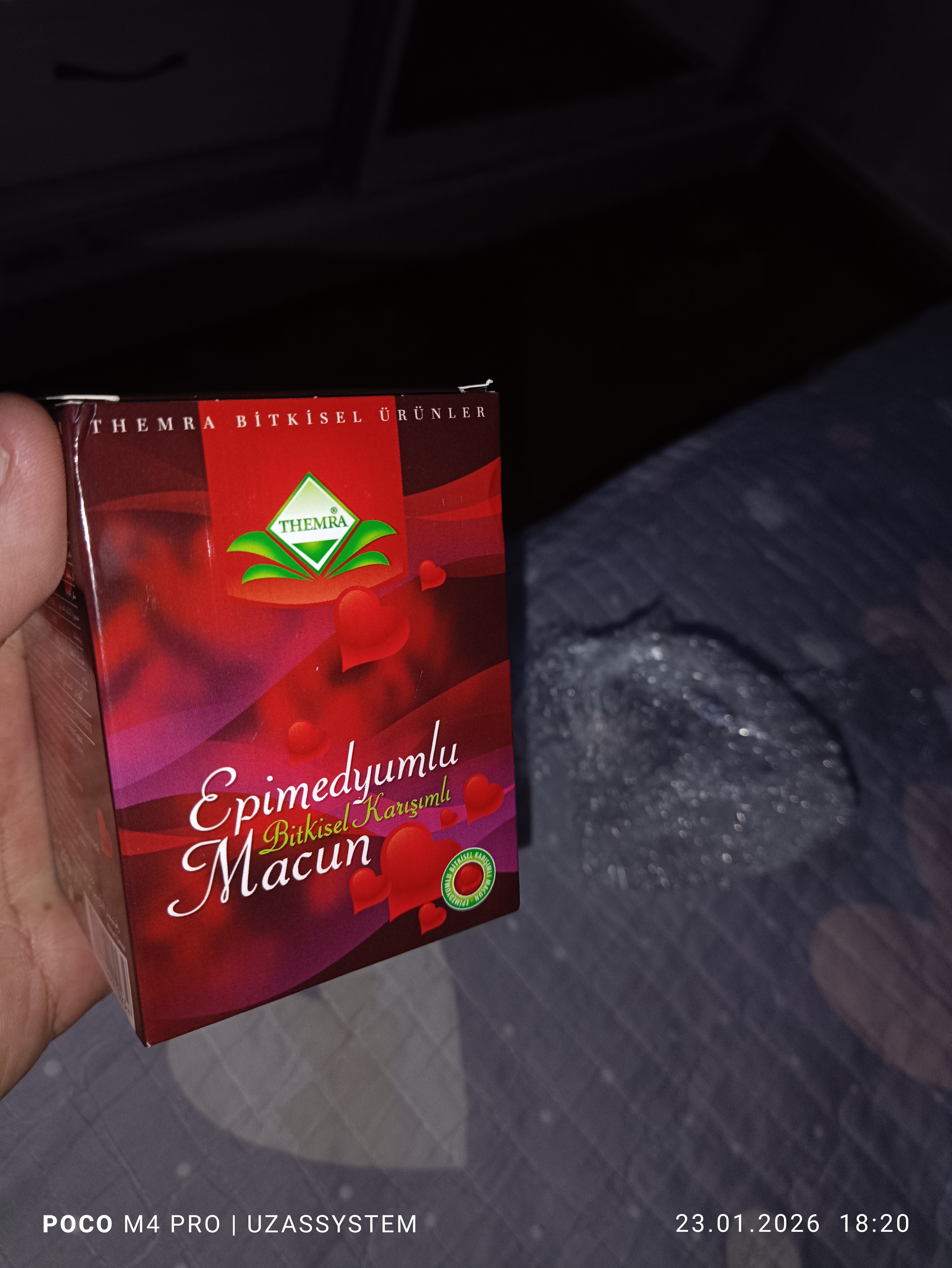 Erkak va ayollar salomatligini tiklovchi epimediumli pasta Themra Epimedyumlu macun, 240 g