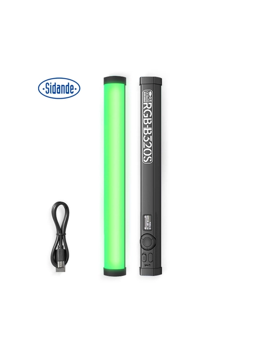 Svetofiltr Sidande RGB-B320S LED Tube Light 32 sm — RGB + CCT, 2500–9900K, USB-C, magnit