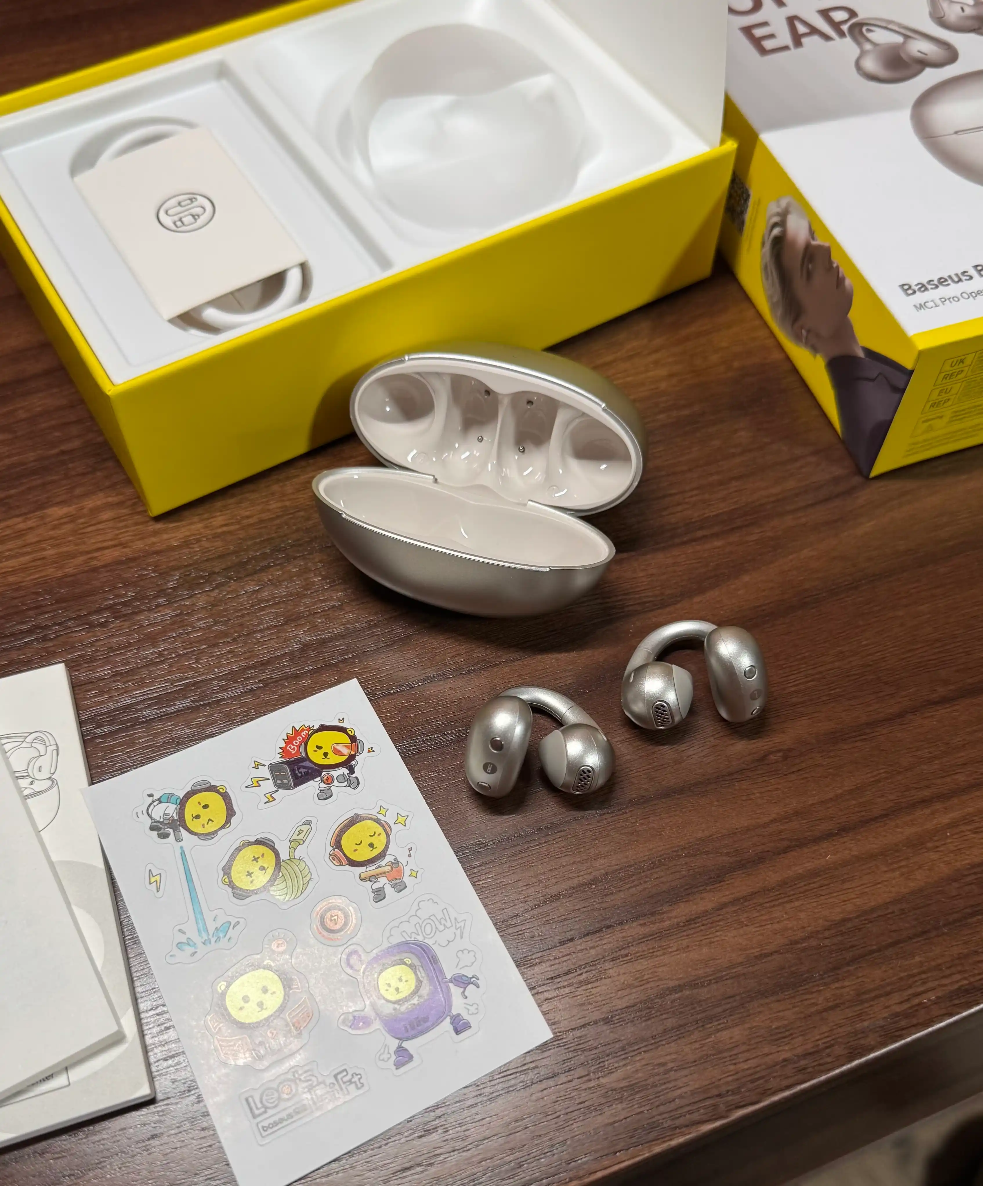 Simsiz quloqchinlar Baseus Bowie MC1 Pro Open-Ear TWS Earbuds