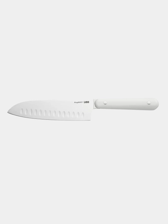 BergHOFF Spirit santoku pichog‘i, zanglamaydigan po‘lat, tig‘ining kengligi, 17 sm, oq - 