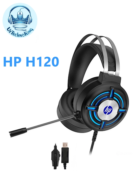 HP H120 o'yin quloqchinlari, geymer quloqchinlari, naushnik garnituralari