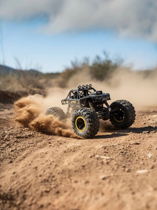 Masofadan boshqariladigan "Rock Crawler" yo'ltanlamas avtomobili