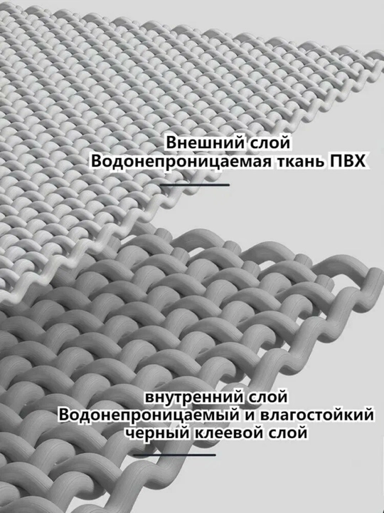 Многоразовые дождевые бахилы ПВХ