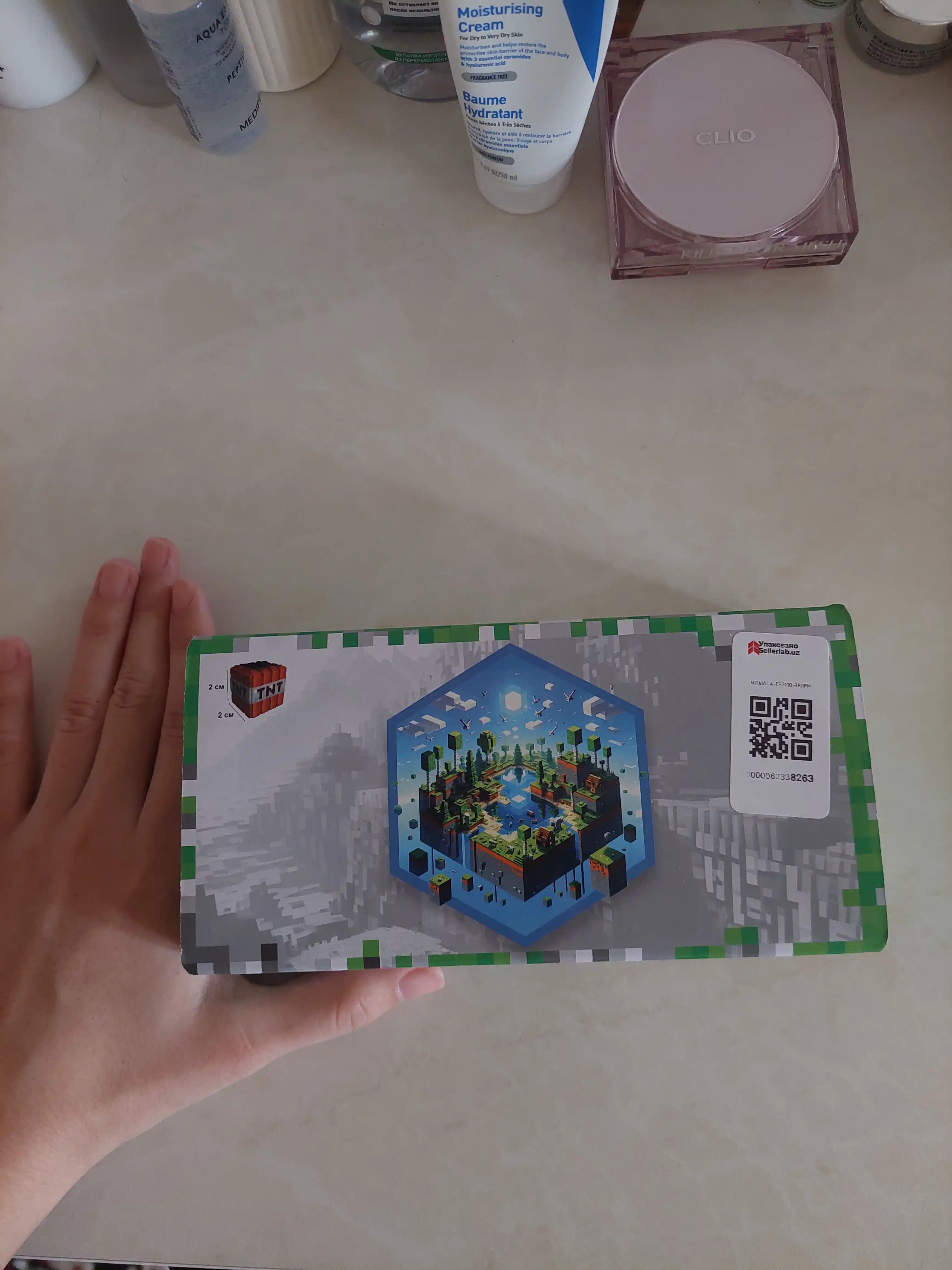 Конструктор магнитный развивающий набор Minecraft