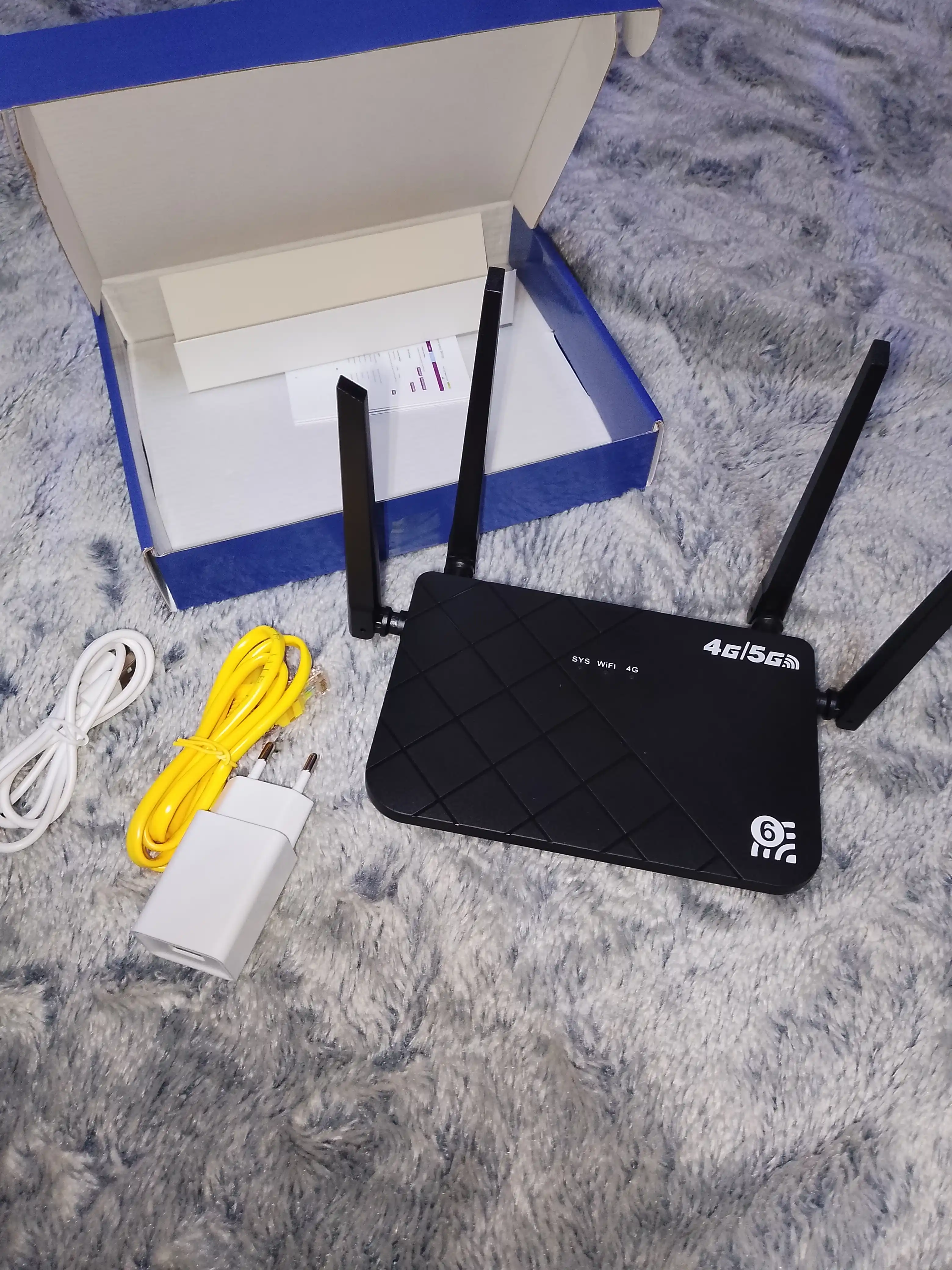 Wi-Fi router CPE, 3G, 4G+, SIM karta bilan ishlidi