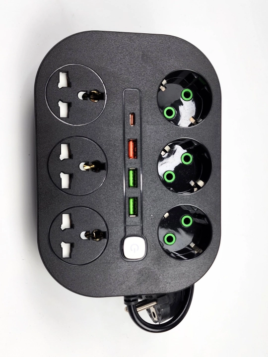 Smart Удлинитель 6+3 USB & Type-C — сетевой фильтр