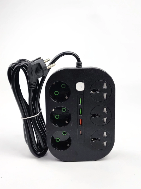 Smart Удлинитель 6+3 USB & Type-C — сетевой фильтр