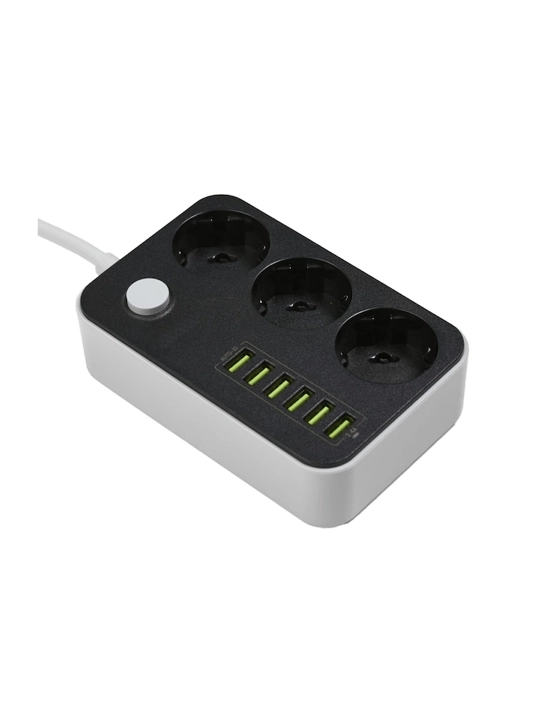 Smart Удлинитель 6+3 USB & Type-C — сетевой фильтр
