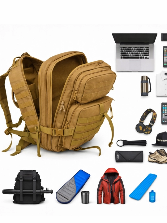 Maxsus kuchlar taktik ryukzagi SpecialForce, mustahkamlangan, MOLLE tizimi bilan